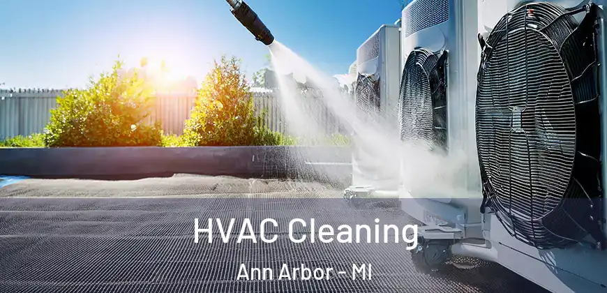 HVAC Cleaning Ann Arbor - MI